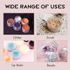 50 Count 3 Gram Sample Containers, Clear Lip Balm Containers