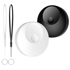 Air 2 Pack Tag [Apple MFi Certified] Work with Apple Find My(iOS Only) Luggage Tracker Bluetooth Key Item Finder Waterproof Smart Finder Worldwide Tracking for Dogs Cats Wallet Backpack Suitcase Bag