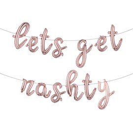 Multicolor Lets Get Nashty Balloons Nashville Bachelorette Party Decor Nash Bash Bachelorette Party Decorations Lets Get Nashty Sign Nashville Party Supply (L Lets GET Nashty Rose Gold)