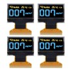 4Pcs 0.96in Organic Light Emitting Diode LCD Display 30PIN 128x64