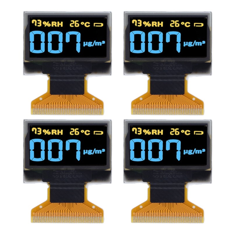 4Pcs 0.96in Organic Light Emitting Diode LCD Display 30PIN 128x64