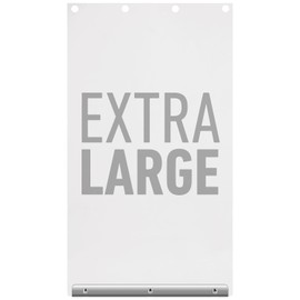 Evergreen Pet Supplies Weatherproof XL Extra Large Pet Door Replacement Dog Flap – Fits Large Pets Up to 90 Lbs – Compatible with Ideal Ruff Weather Dog Door Model DSRWXL (9.75 x 17 in)