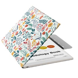 MoKo Case for Remarkable Paper Pro 2024 11.8", Lightweight Ultra-Thin Magnetic Case with Wide Pen Protective Clasp, Auto Sleep/Wake for Remarkable Pro 11.8", Flowers