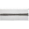 MARSHALLTOWN LayFlat Notch Trowel, 11x4 1/2 Inch, 3/8 Inch Notches,