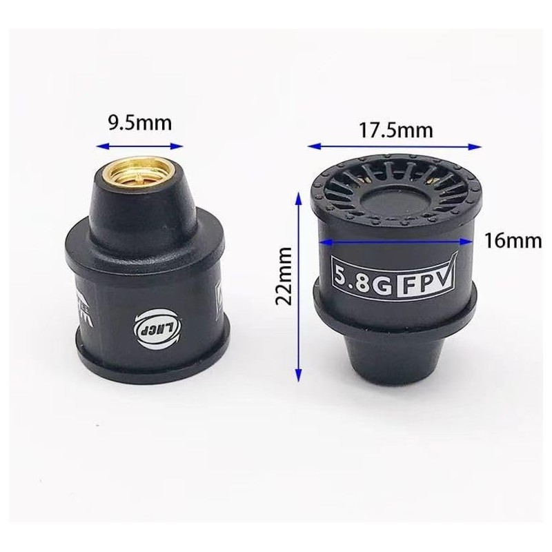 CORONIR LHCP SMA Mini Omni FPV Antennas 5.8GHz for DJI