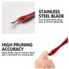 12 Pieces Nail Cuticle Remover Trimmer Pusher Manicure Dead Skin