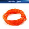 Bettomshin 1Pc 16.4Ft(5m) Cable Management Sleeve, 3/16"(4mm) Width PET Orange