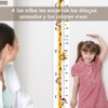 Tabla de Crecimiento para Niños, Tabla de Altura con Ganchos,