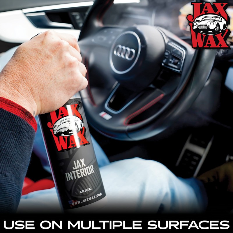 Jax Wax Interior Detailer - One Step Cleaner and Conditioner,