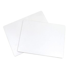 Pacon® Whiteboard, 2-Sided, Plain/Plain, 9" x 12", 25 Boards