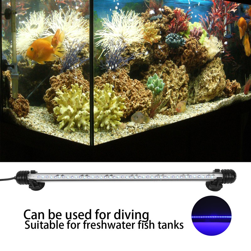 Aquarium Waterproof Dimmable LED Light Fish Tank 3 Light Modes