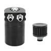 Car Oil Catch Can Internal Baffle Dual Chamber Filter Aluminium