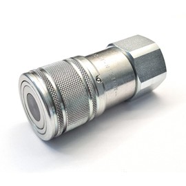Hydraulic Quick Release Coupling - Female Flat Face 3/4" BSP- ISO 16028 Standard
