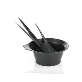 Mikinona Diy Hair Coloring Bowl Comb Set 4 Pack Hair Dye Tool Kit Easy to Use for Home Hairdressing