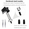2 Pack 0.4MM Hotend für Bambu Lab H2D, Upgraded gehärtetem