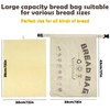 BOYUMING Beeswax Bread Storage Bags, Reusable Food Wrap with Cotton