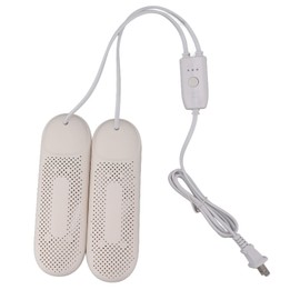 Household Portable Shoe Dryer Winter Student Dormitories Boot Shoes Dryer Heater Eliminate Bad Odor Purple Light Timing Style US Plug 100‑120V