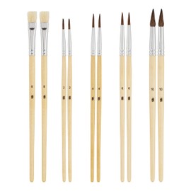 VBS School Brushes Set of 10 Size 2-10