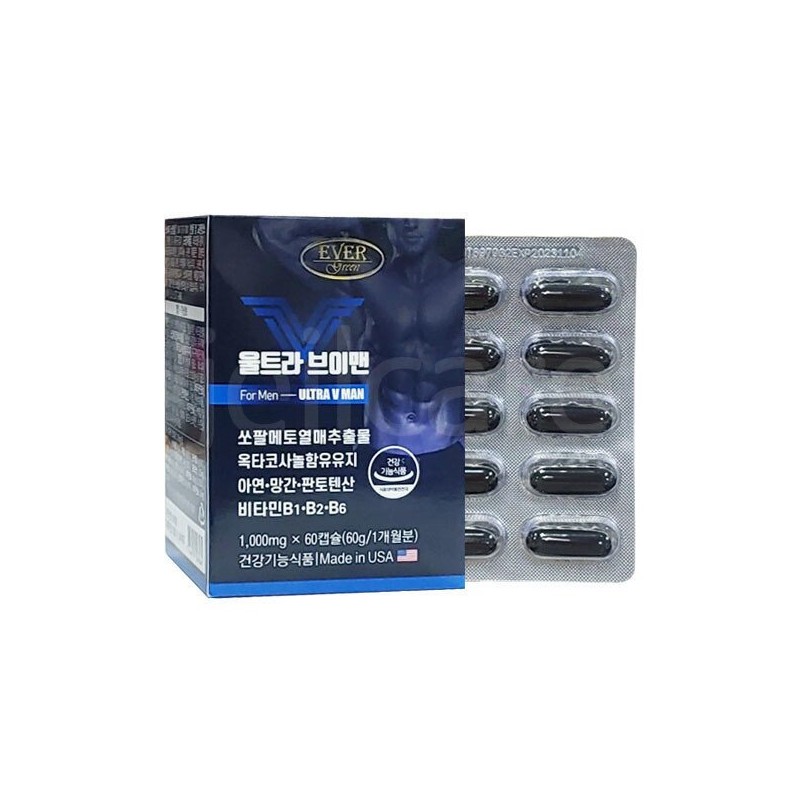 울트라 브이맨 60캡슐 Ultra V-Man 60 Capsules