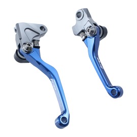 TIRGE Motorcycle CNC Foldable Pivot Clutch Brake Lever Handle for WR250F WR 250F 2017-2020 WR450F WR 450F 2016-2020 (L65r65B)