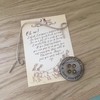 Santa's Lost Button/Father Christmas Lost Button Christmas Eve Postcard and