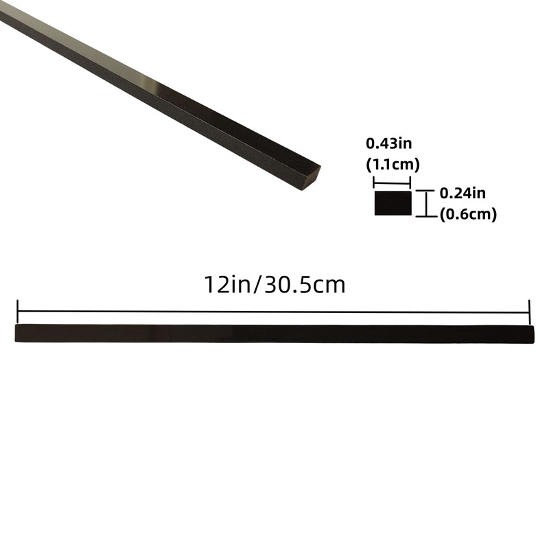 GEOONA 15 Pcs Marble Tile Edge Trim,12 Inch Marble Pencil