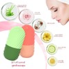 1PCS Ice Face Roller, Silicona, para masaje facial con hielo,