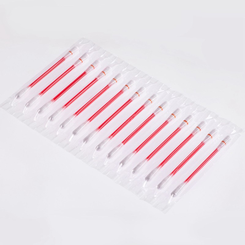 20Pcs/Box Tattoo Lipstick Cotton Swab Lip Tint Waterproof Long-lasting Non-stick