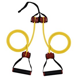 Lifeline Trainer Cable for Low Impact Strength Training and Greater Muscle Activation, 70 lbs,yellow
