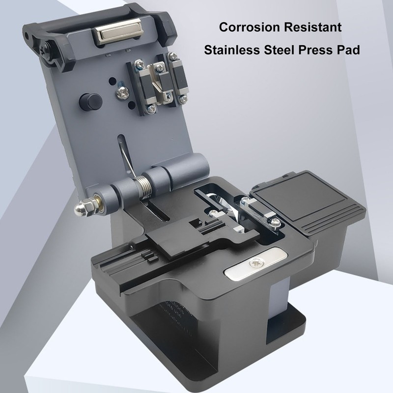 Fiber Cleaver Cold Connection Hot Melting High Accuracy Cutter Cutting
