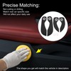 X AUTOHAUX Leather Car Door Anti Kick Pad Sticker for