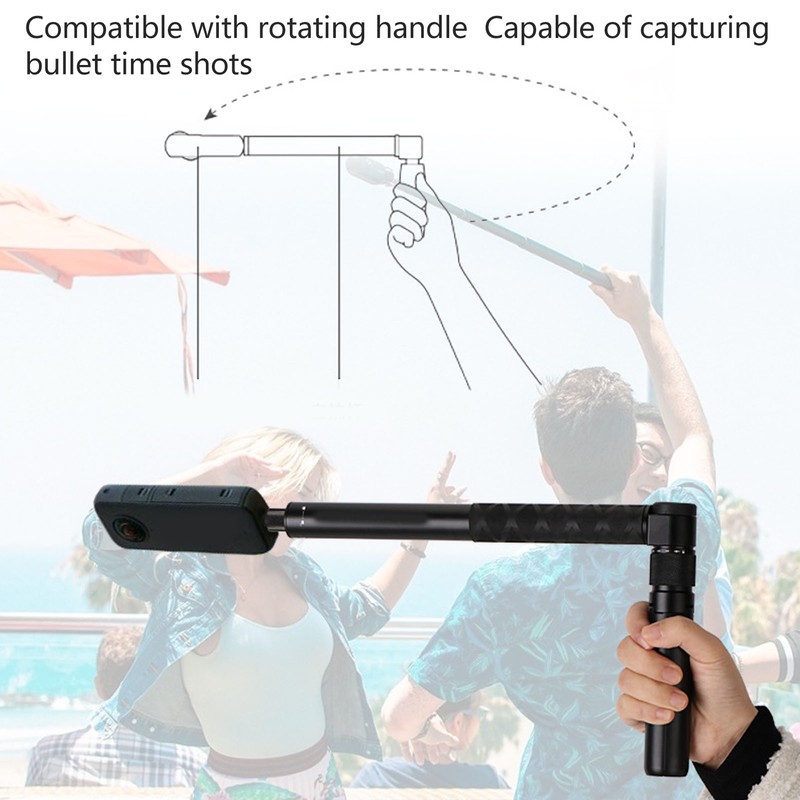 2.5m Invisible Selfie Stick Bullet Time Handle for Insta360 X3