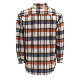 BOCOMAL FR Shirts for Men Flannel Plaid 8.5oz Heavyweight Fire Retardant/Flame Resistant Welding Jacket