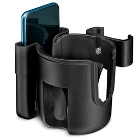 Clip-On Cup and Phone Holder – Exclusively Designed to be Compatible with Drive Medical Nitro Rollator Walkers