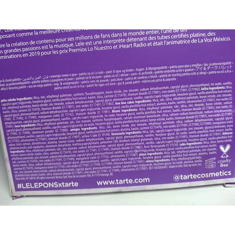 TARTE x LeLe Pons Eye & Cheek Palette - Eyeshadow