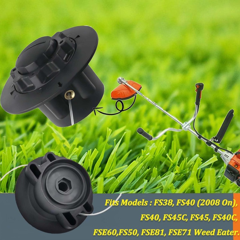 JIEOADOU C5-2 Trimmer Head Replacement for Stihl FS38 FS40 FS45