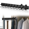 Sliding Tie Racks, 18 Tie Hanger Pull Out Belt Rack
