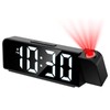 Ankilo 180° Projection Alarm Clock, Newest Alarm Clock Bedside with