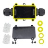 Casoter 2-Way Outdoor IP68 Waterproof Junction Box, Line M20 Cable