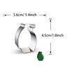 WDYJMALL Military Army Hand Grenade Shape Cookie Cutter