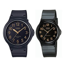 Casio MW-240-1B2MQ-24-1B2L Chippukashi, Retro, Simple, Analog, Black, Men's, Women's, Unisex Watch, with Storage Case, Casual