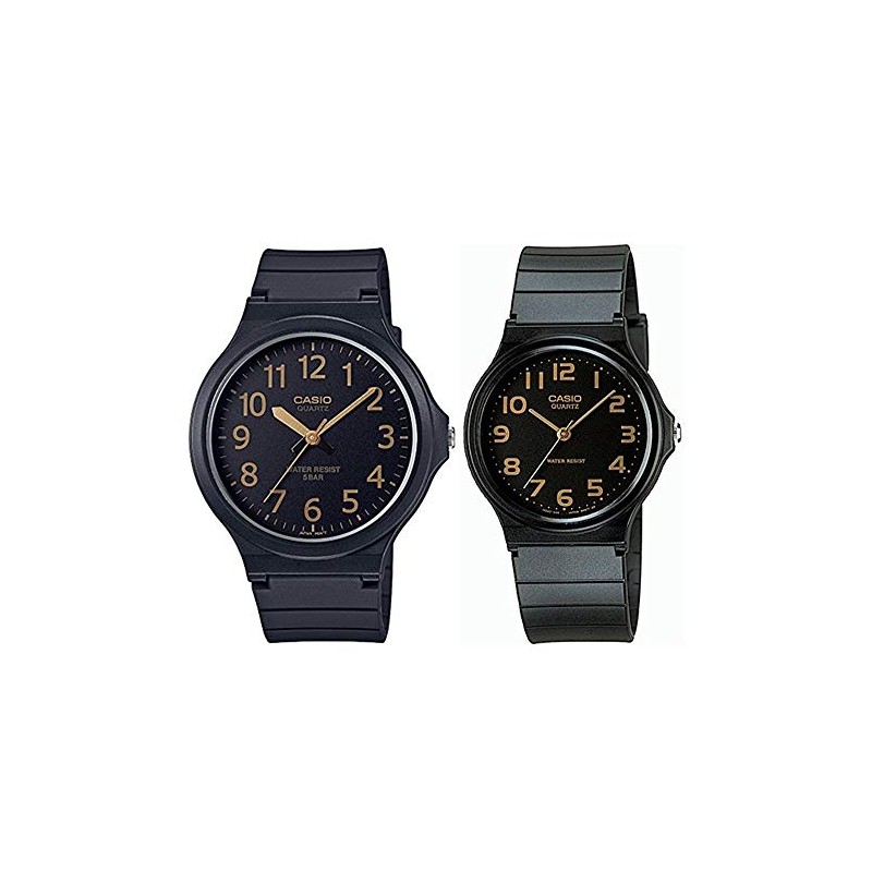 Casio MW-240-1B2MQ-24-1B2L Chippukashi, Retro, Simple, Analog, Black, Men's, Women's, Unisex
