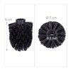 Relaxdays 5 x Toilet Brush Heads, Loose Toilet Brushes, 9.5