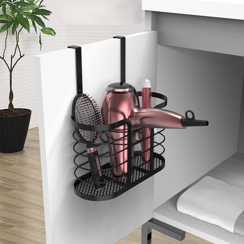 YIGII Hair Tool Organizer - Dryer Holder/Blow Holder Cabinet Door,