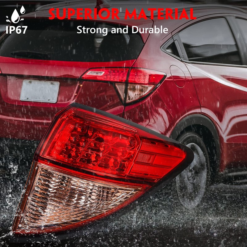 Huray Outer Tail Light for Honda HRV 2016 2017 2018