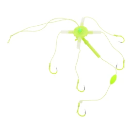 BESPORTBLE 1 Set Portable Fishing Hooks Reusable String Hooks for Freshwater Saltwater Fishing Compact Easy to Use Design