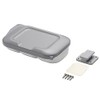 Shimano 983909 Bait Box COMPE CS-701G, Light Gray x Pure
