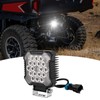 Wsays 4 Inch 18LED 36W Backup Reverse Back-up Light Plug