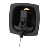 T Handle Door Latch 4x6mm Hole Spacing Zinc Alloy Folding