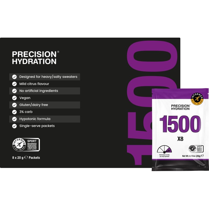 Precision Hydration Electrolyte Powder - No Artificial Ingredients,Multi Strength Hydration